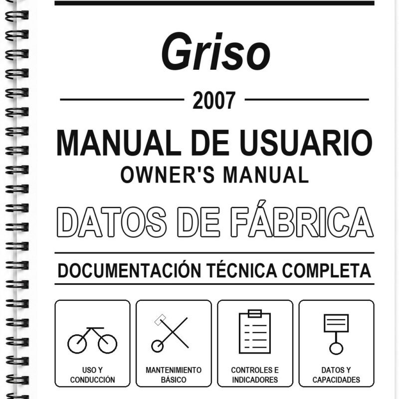 Manual de Usuario Moto Guzzi Griso (2007)
