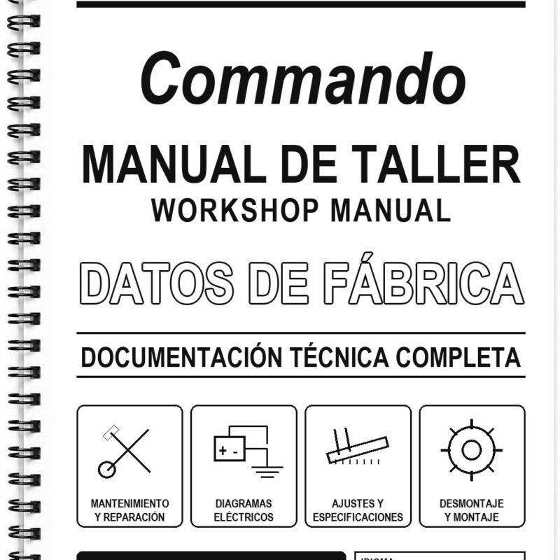 Manual de Taller Norton Commando (Inglés)