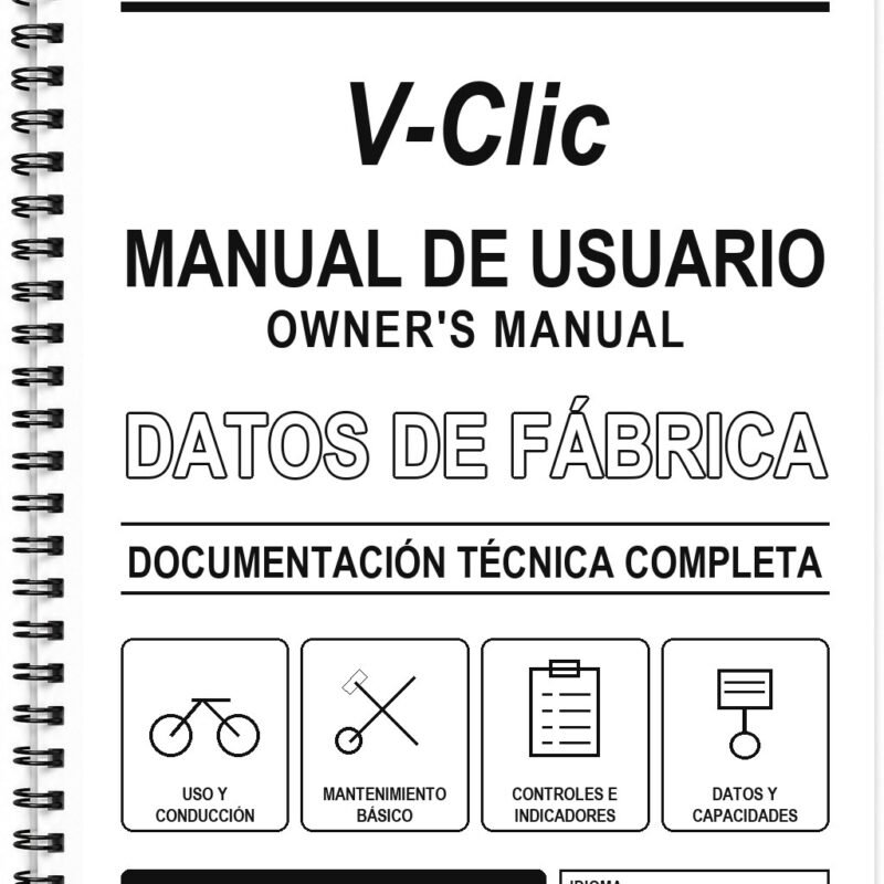 Manual de Usuario Peugeot V-Clic (Inglés)