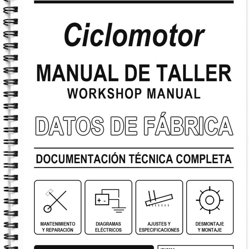 Manual de Taller Pioneer Ciclomotor