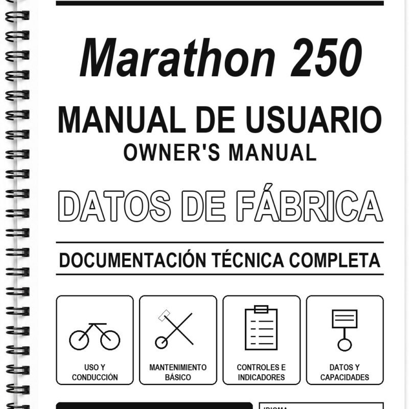 Manual de Usuario Rieju Marathon 250