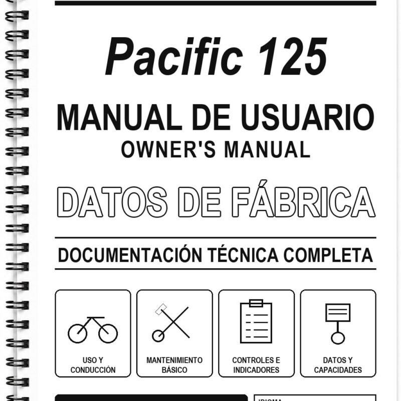 Manual de Usuario Rieju Pacific 125