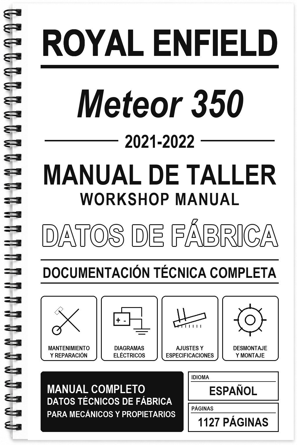 Manual de Taller Royal Enfield Meteor 350 (2021-2022)