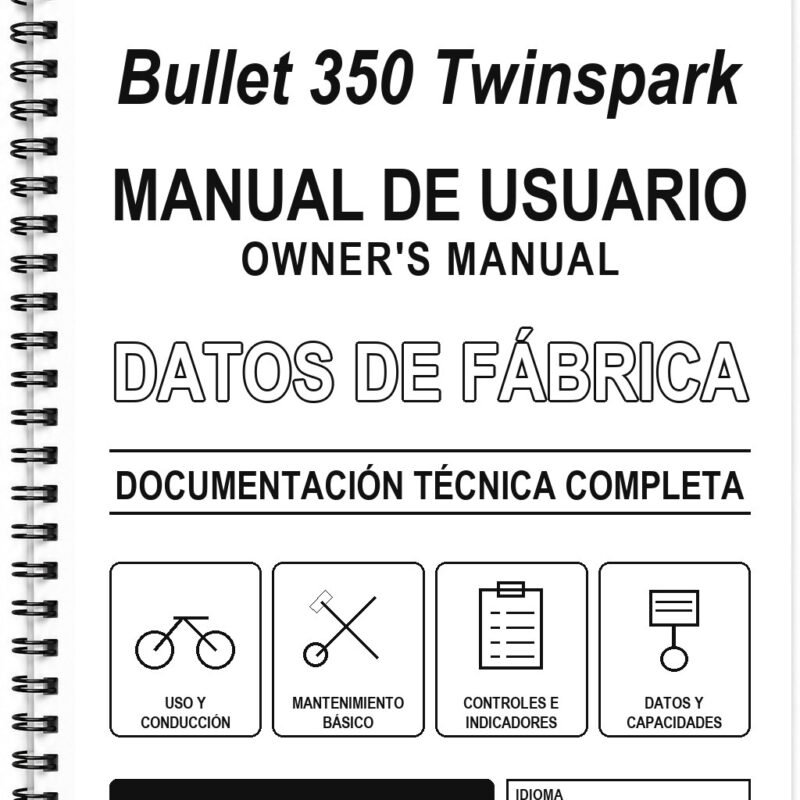 Manual de Usuario Royal Enfield Bullet 350 Twinspark