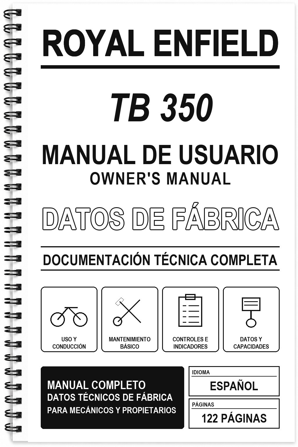 Manual de Usuario Royal Enfield TB 350