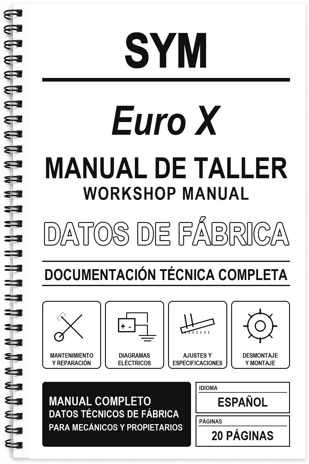 Manual de Taller SYM Euro X