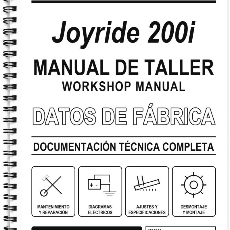 Manual de Taller SYM Joyride 200i