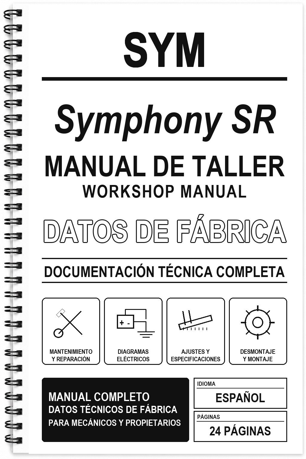 Manual de Taller SYM Symphony SR