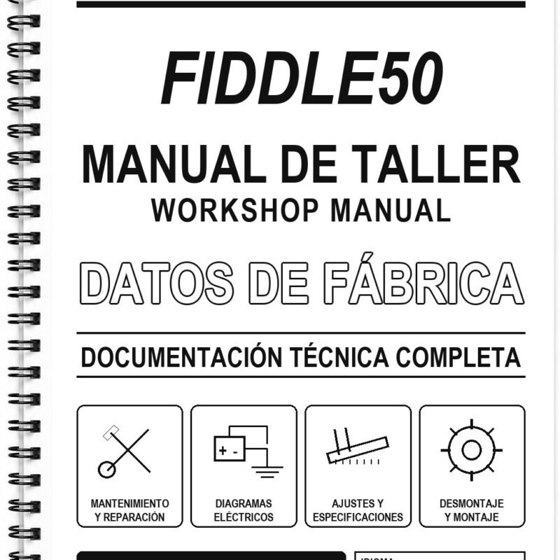 Manual de Taller SYM FIDDLE50 (Inglés)