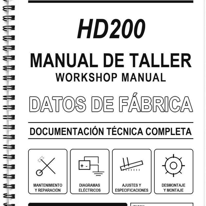 Manual de Taller SYM HD200 (Inglés)