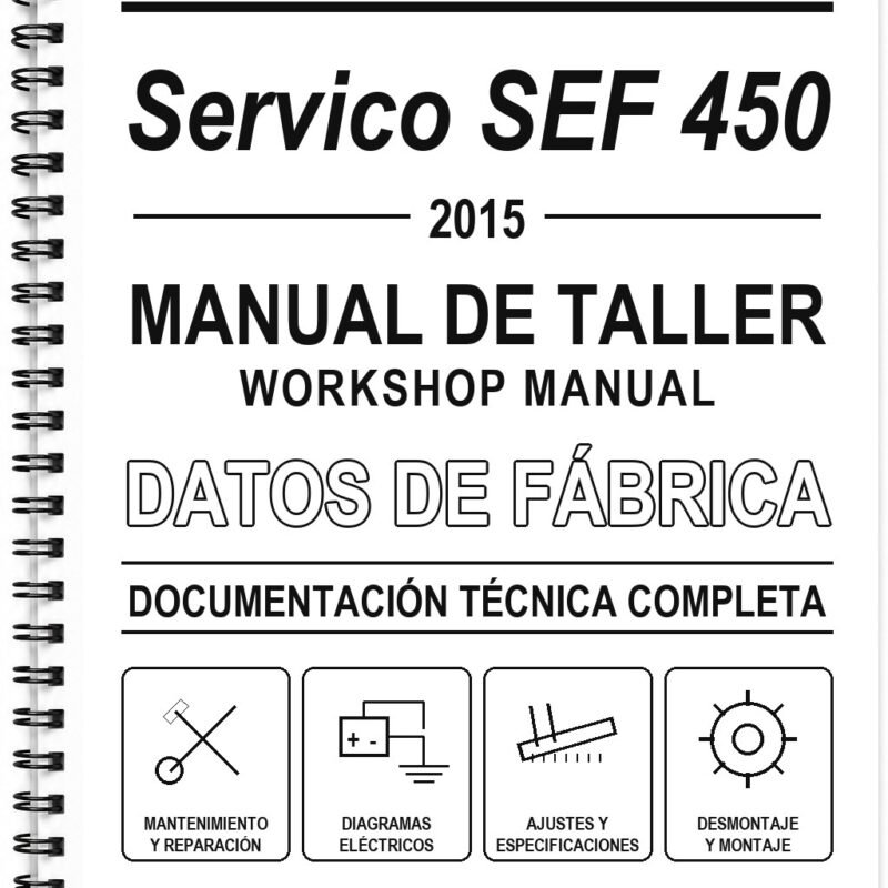Manual de Taller Sherco Servico SEF 450 (2015) (Inglés)