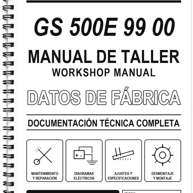 Manual de Taller Suzuki GS 500E 99 00 (Portugués)