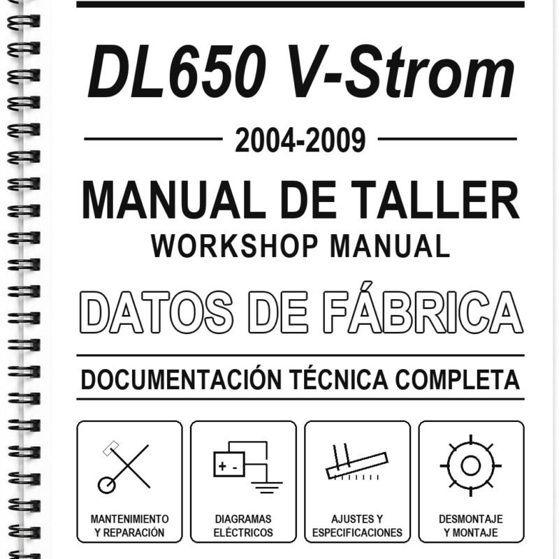 Manual de Taller Suzuki DL650 V-Strom (2004-2009)