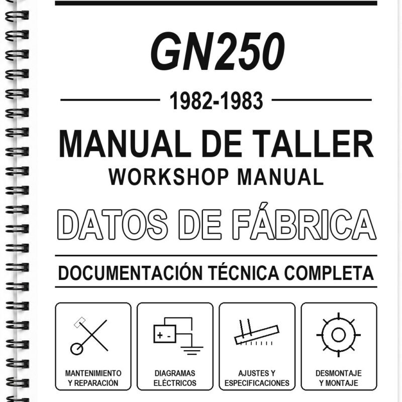 Manual de Taller Suzuki GN250 (1982-1983)