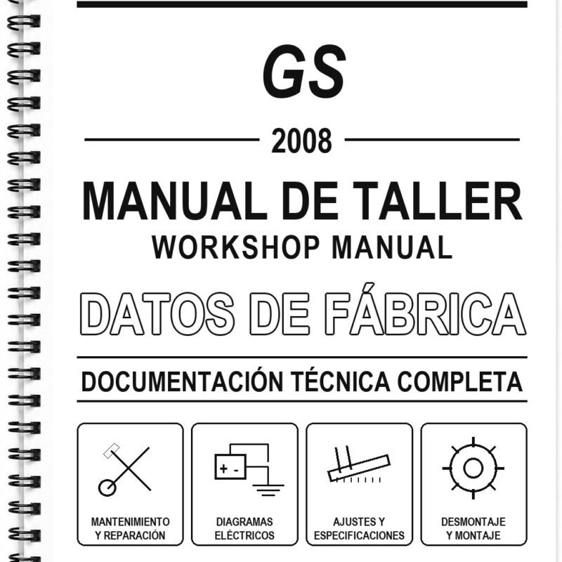 Manual de Taller Suzuki GS (2008)