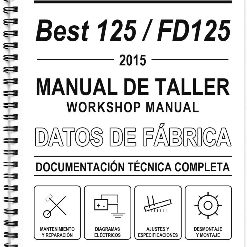 Manual de Taller Suzuki Best 125 / FD125 (2015)