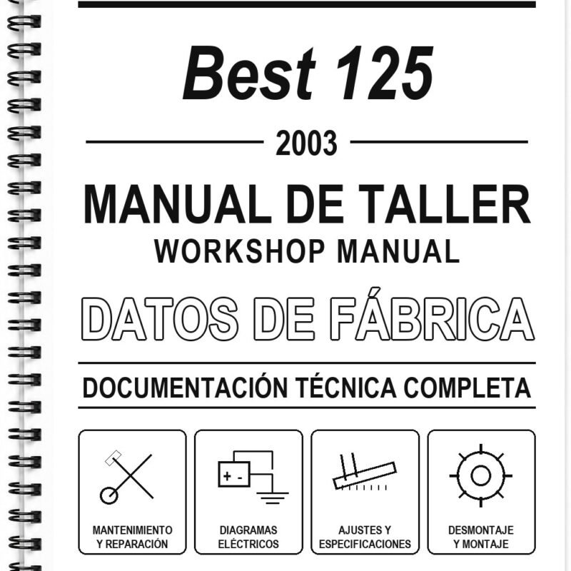 Manual de Taller Suzuki Best 125 (2003)