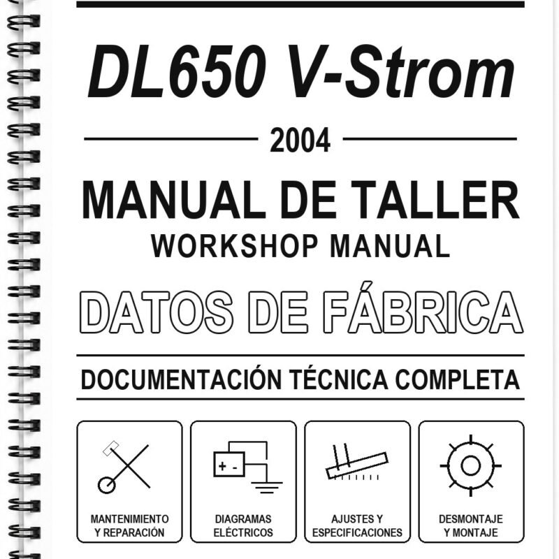 Manual de Taller Suzuki DL650 V-Strom (2004)