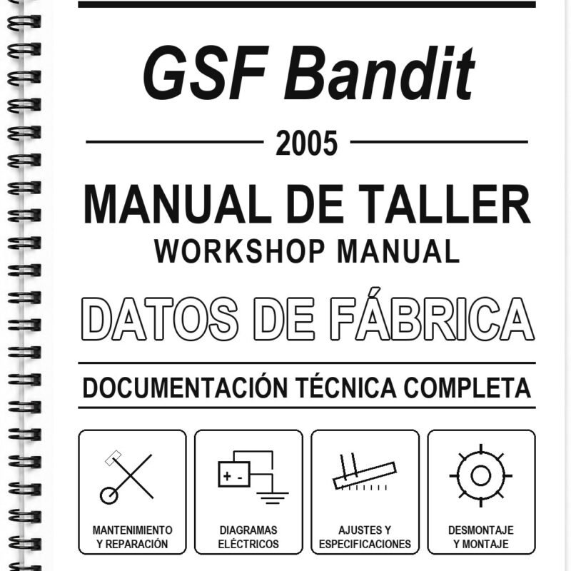 Manual de Taller Suzuki GSF Bandit (2005)