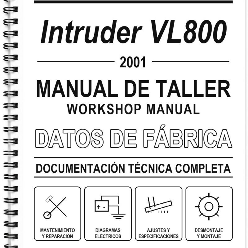 Manual de Taller Suzuki Intruder VL800 (2001)
