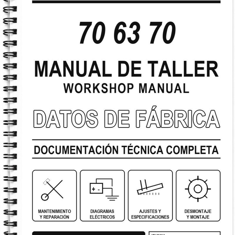Manual de Taller Triumph 70 63 70 (Inglés)