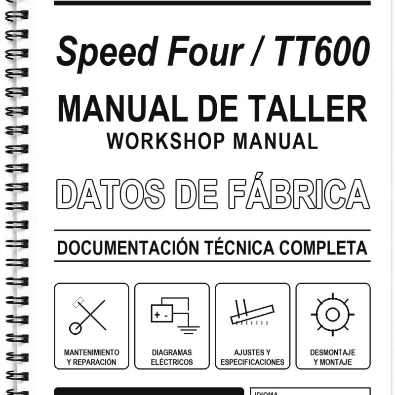 Manual de Taller Triumph Speed Four / TT600