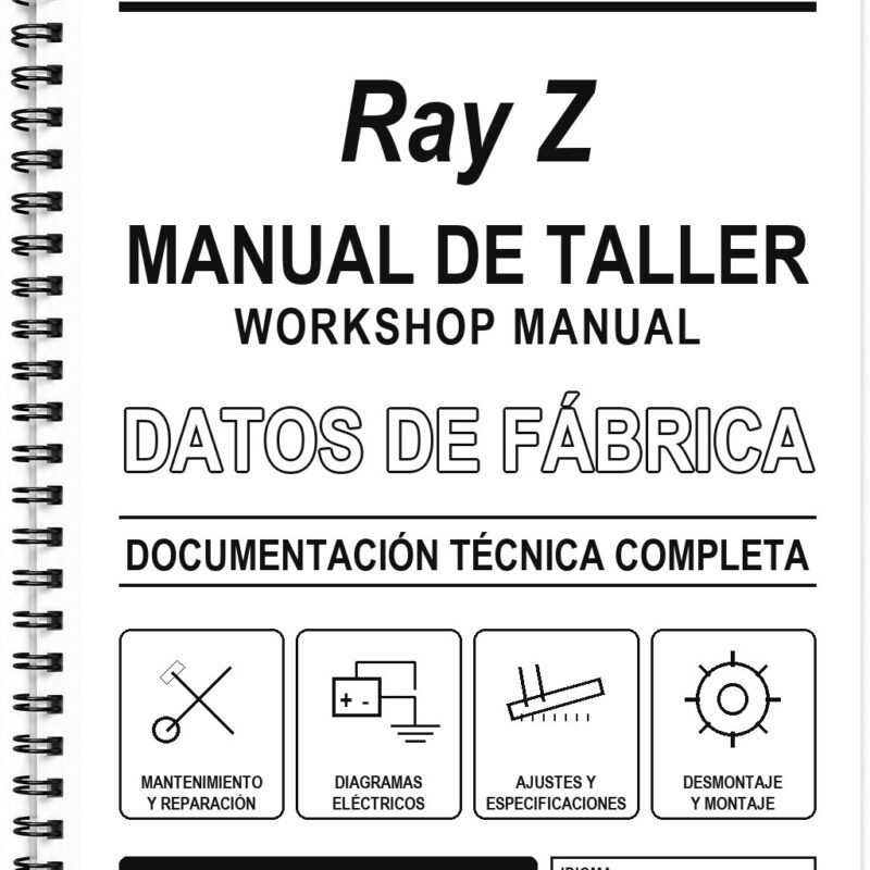 Manual de Taller Yamaha Ray Z