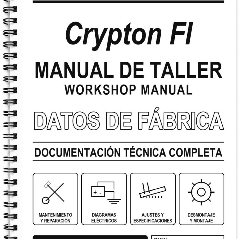Manual de Taller Yamaha Crypton FI