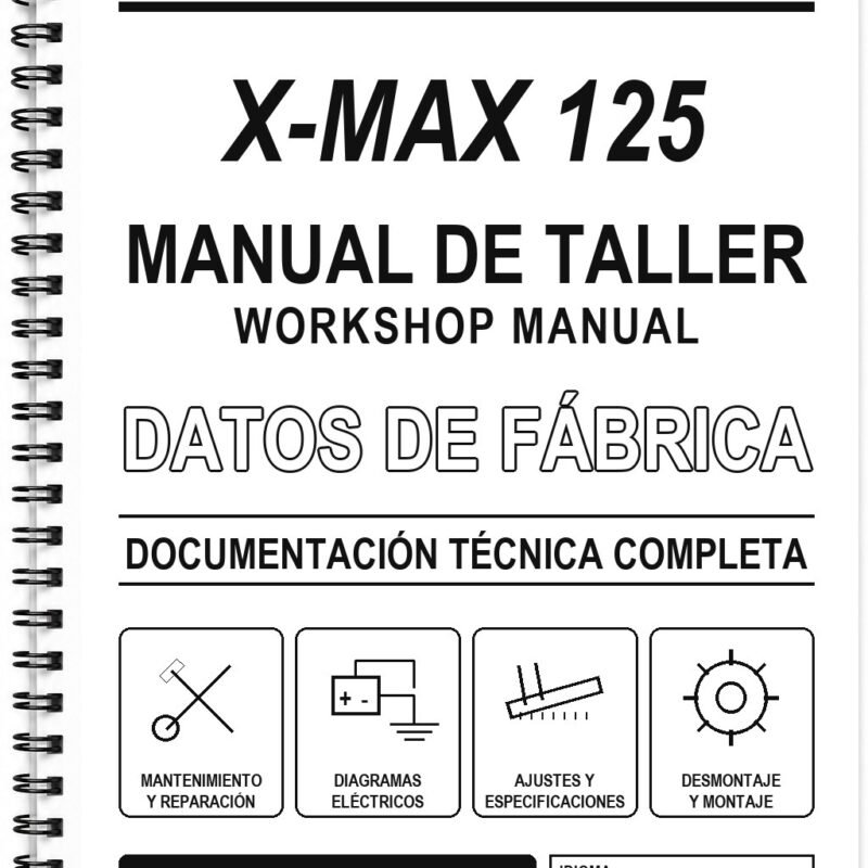 Manual de Taller Yamaha X-MAX 125