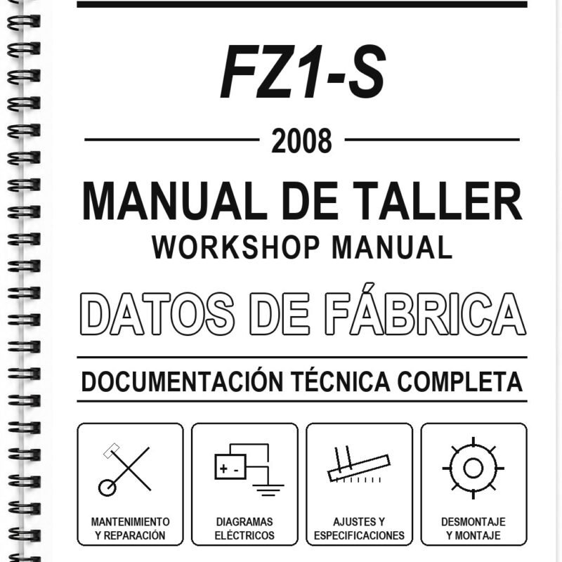 Manual de Taller Yamaha FZ1-S (2008) (Portugués)