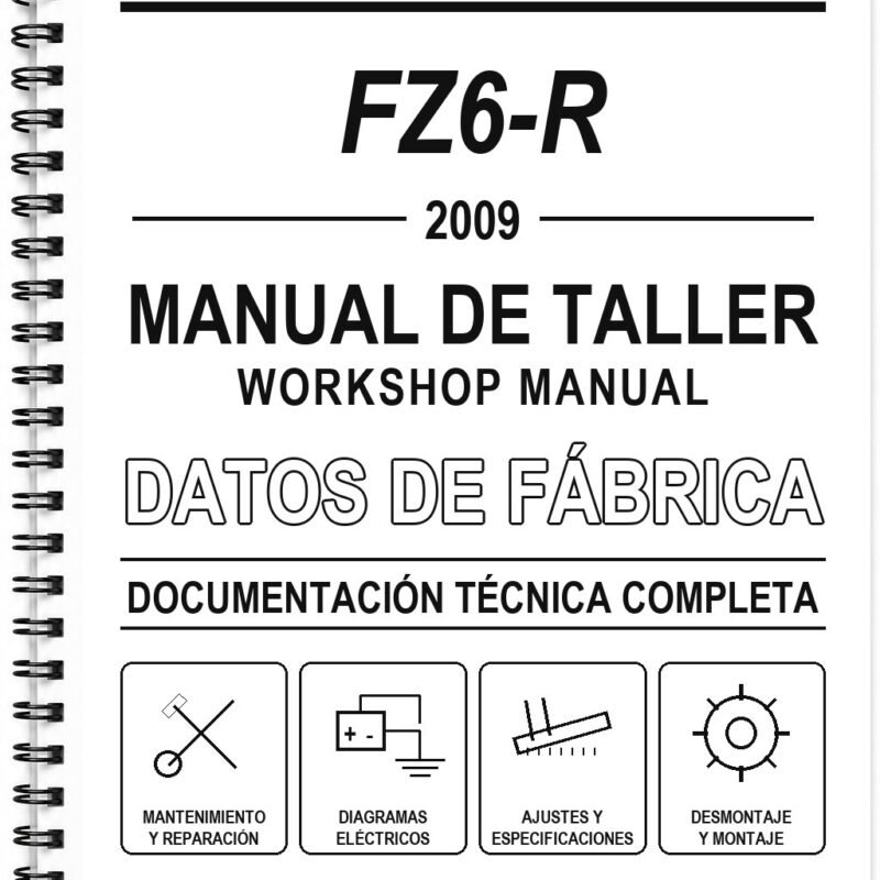 Manual de Taller Yamaha FZ6-R (2009) (Portugués)