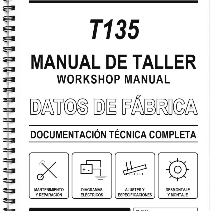 Manual de Taller Yamaha T135 (Inglés)