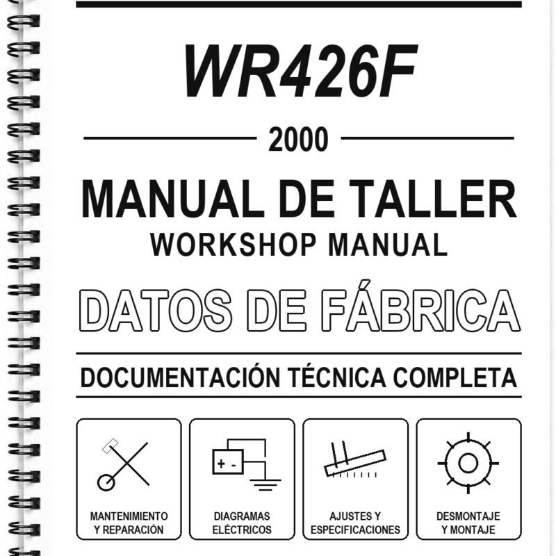 Manual de Taller Yamaha WR426F (2000)
