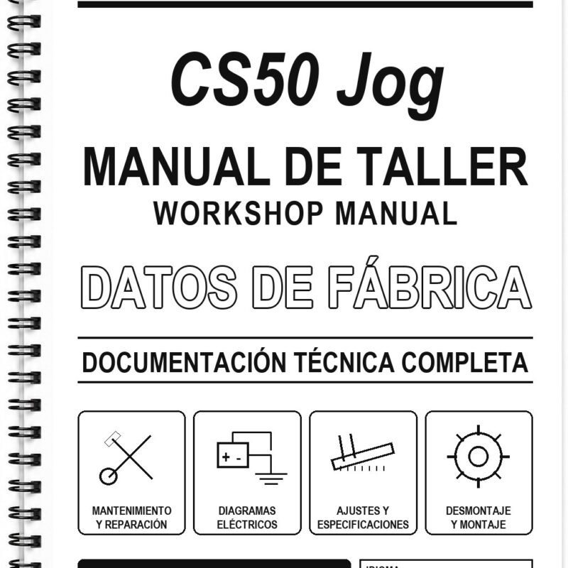 Manual de Taller Yamaha CS50 Jog (Inglés)
