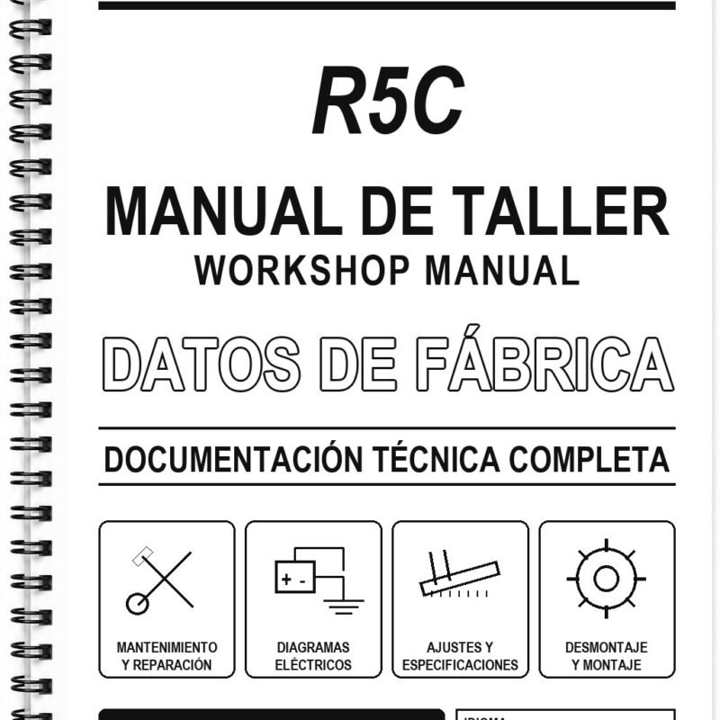 Manual de Taller Yamaha R5C (Inglés)