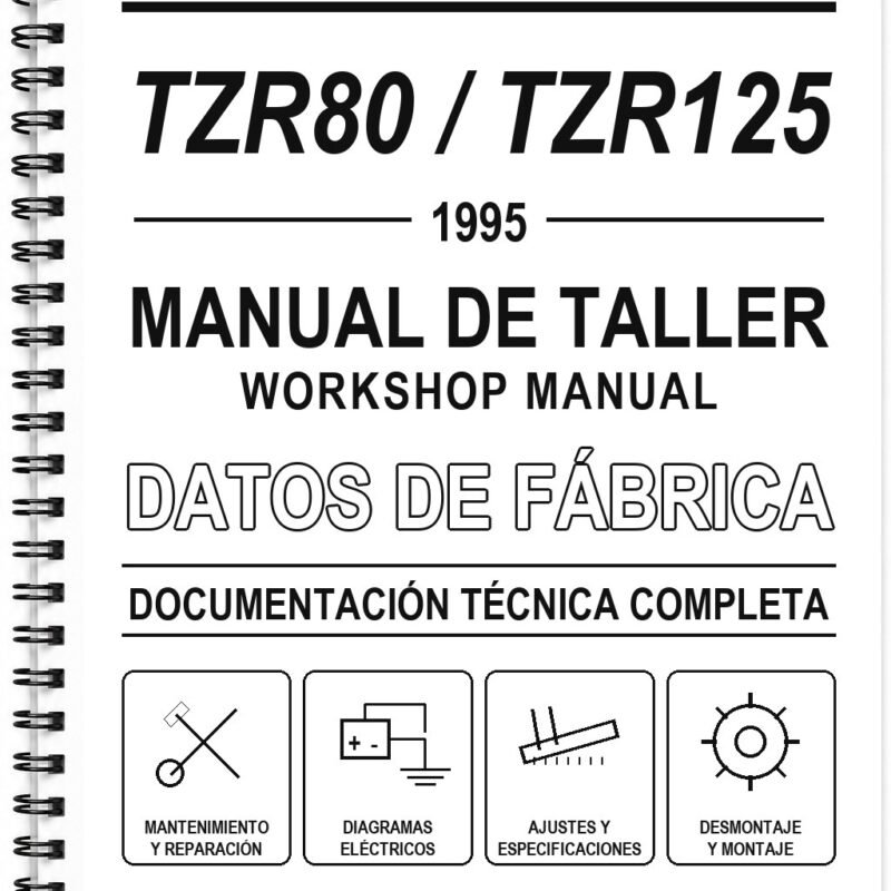 Manual de Taller Yamaha TZR80 / TZR125 (1995)
