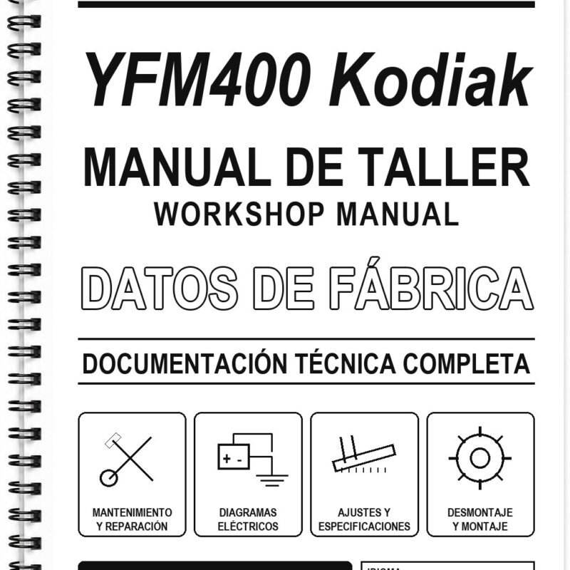 Manual de Taller Yamaha YFM400 Kodiak