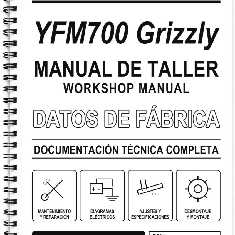 Manual de Taller Yamaha YFM700 Grizzly