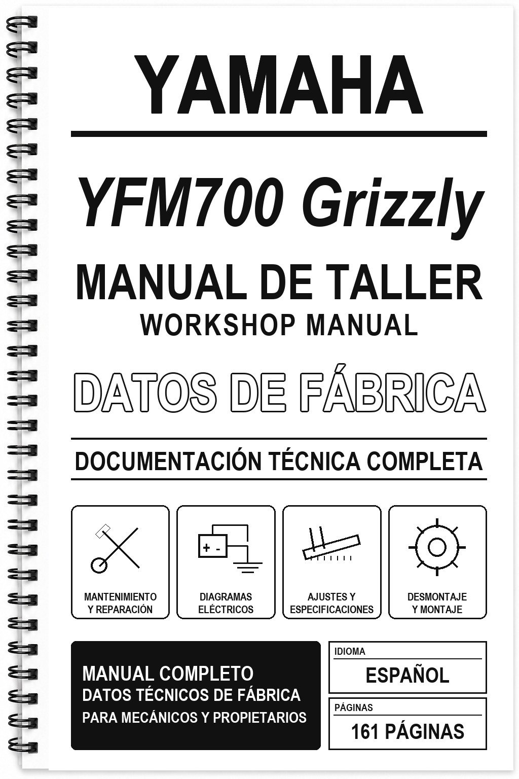 Manual de Taller Yamaha YFM700 Grizzly