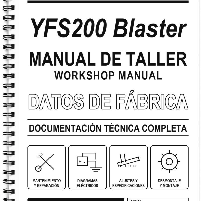 Manual de Taller Yamaha YFS200 Blaster