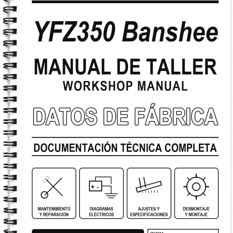 Manual de Taller Yamaha YFZ350 Banshee