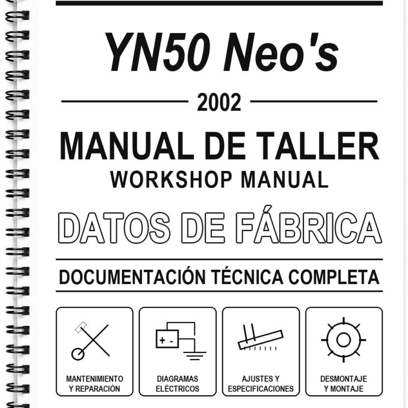 Manual de Taller Yamaha YN50 Neo’s (2002) (Inglés)