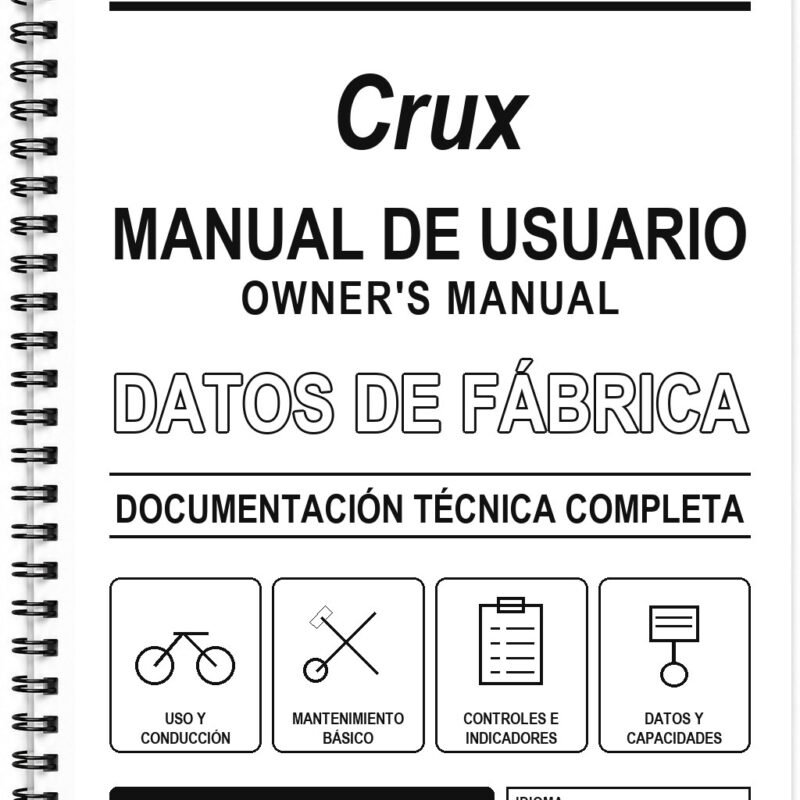 Manual de Usuario Yamaha Crux (Inglés)