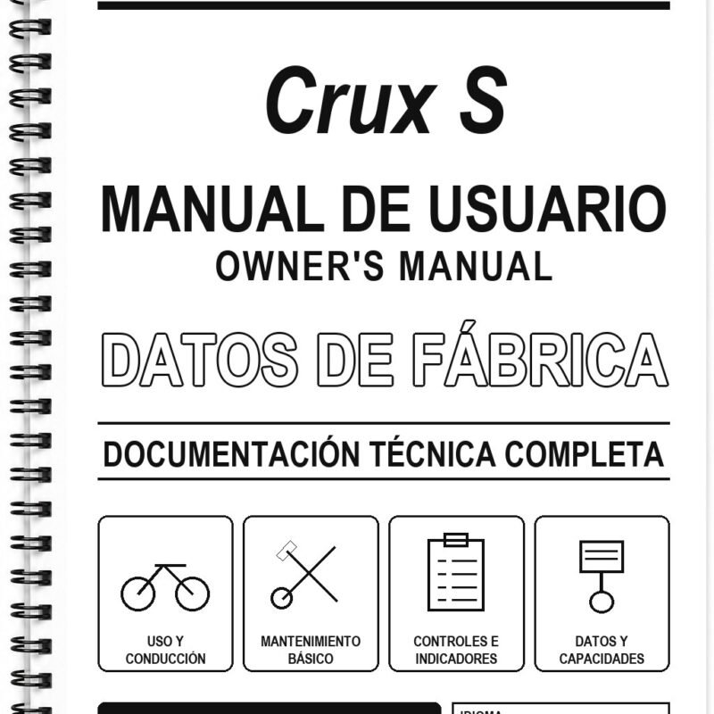 Manual de Usuario Yamaha Crux S (Inglés)
