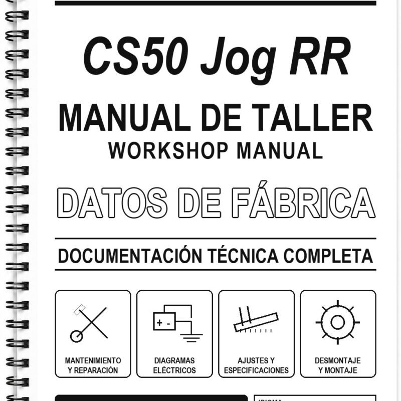 Manual de Taller Yamaha CS50 Jog RR
