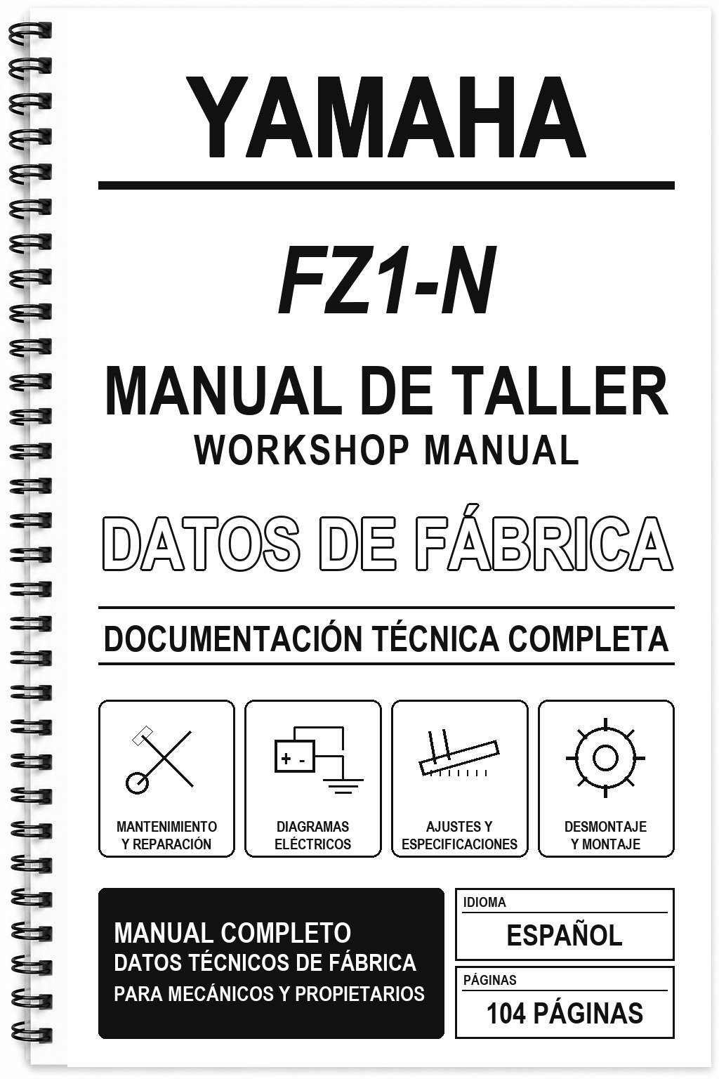 Manual de Taller Yamaha FZ1-N