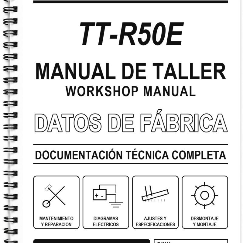 Manual de Taller Yamaha TT-R50E (Francés)