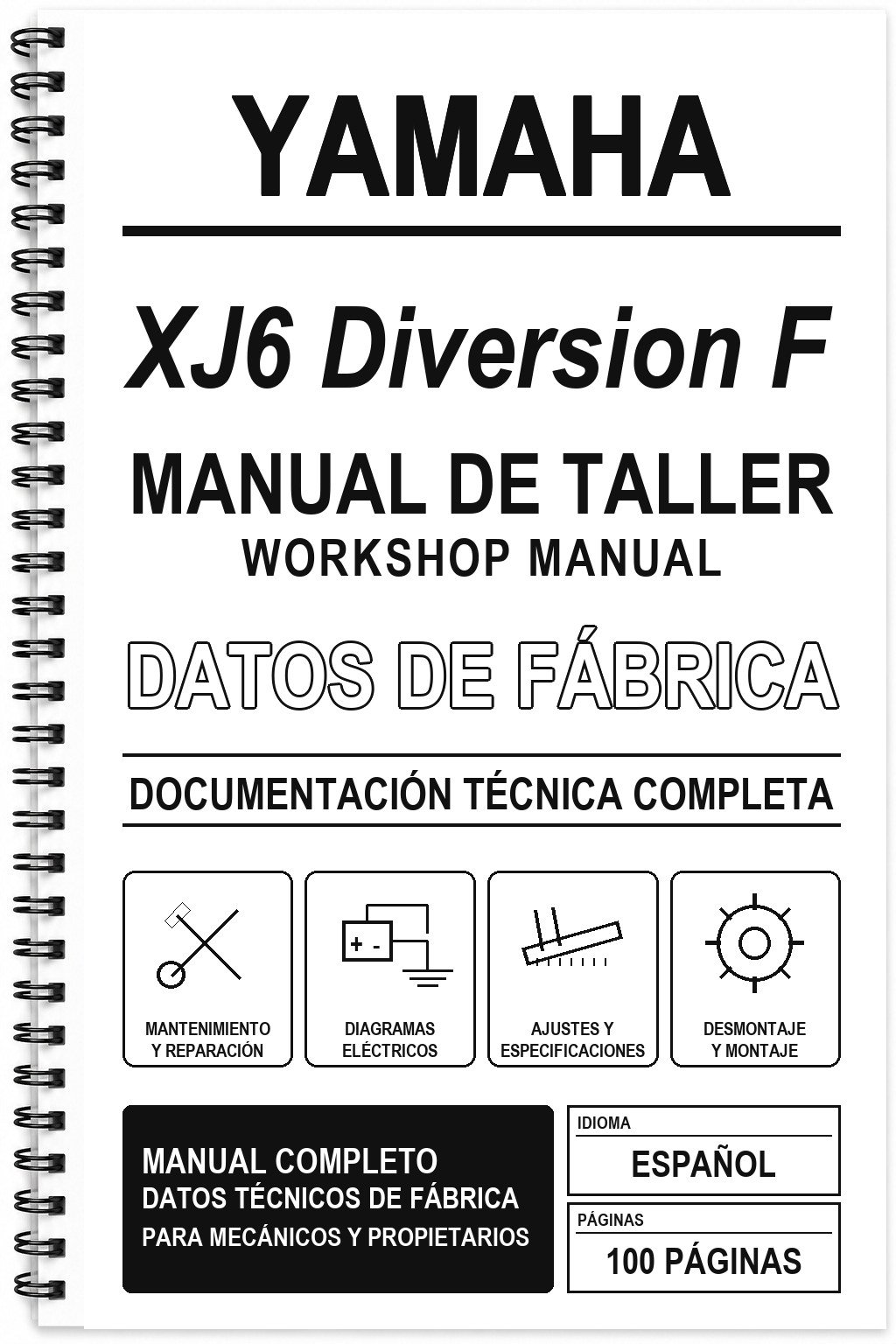 Manual de Taller Yamaha XJ6 Diversion F