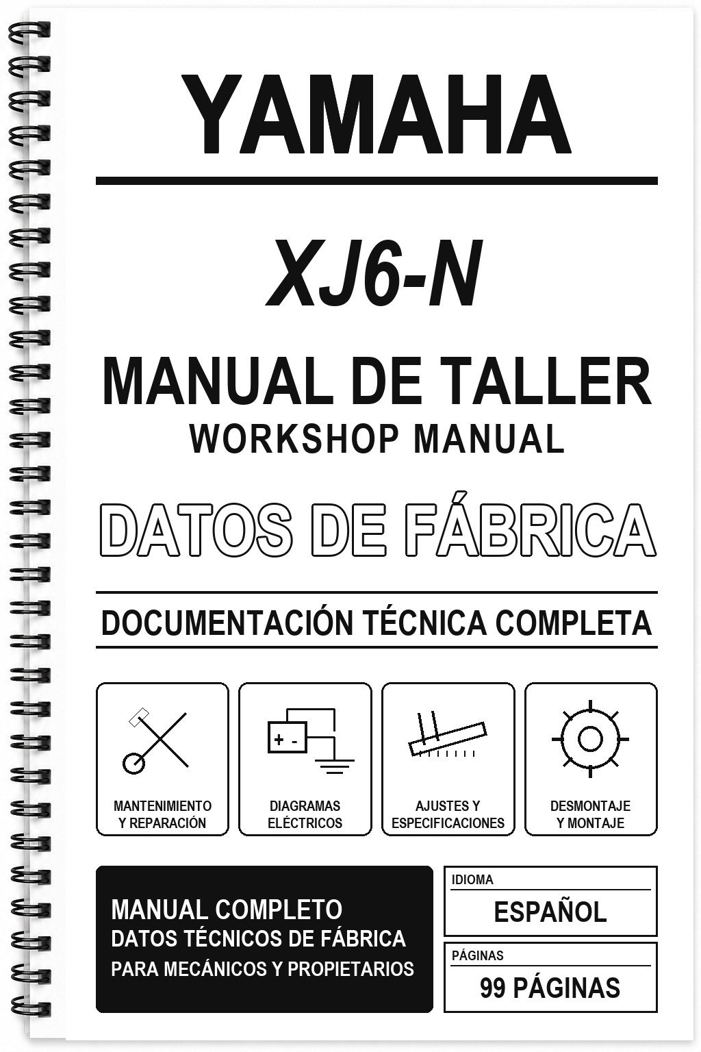 Manual de Taller Yamaha XJ6-N