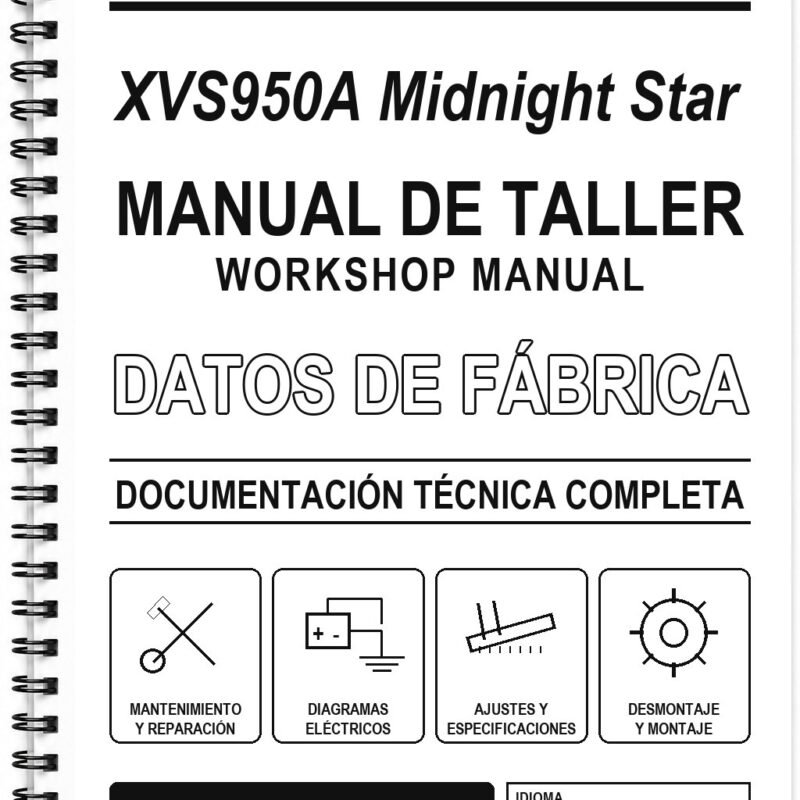 Manual de Taller Yamaha XVS950A Midnight Star
